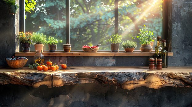 Embrace Nature's Elegance with Our Exquisite Wood Shelf