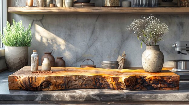 Exquisite Wood Shelf: Elevate Your Space with Natural Elegance