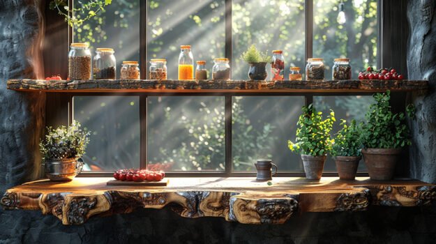 Exquisite Wood Shelf for Timeless Elegance