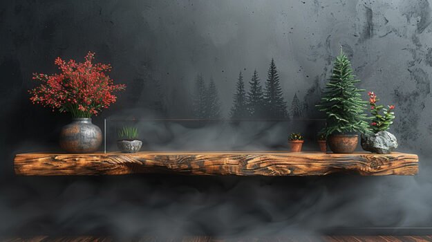 Exquisite Wood Shelf for Your Elegant Space