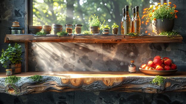 Captivating Wood Shelf That Transforms Your Space
