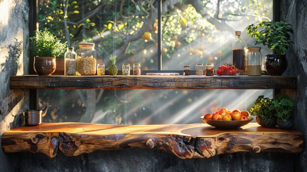 Elevate Your Space with a Stunning Wood Shelf