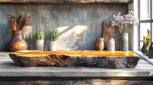 Exquisite Wood Shelf for Elevating Your Space