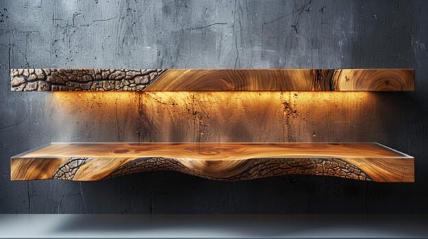Embrace Elegance with Our Stunning Wood Shelf