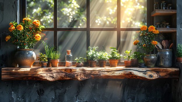 Embrace Nature with Our Exquisite Wood Shelf