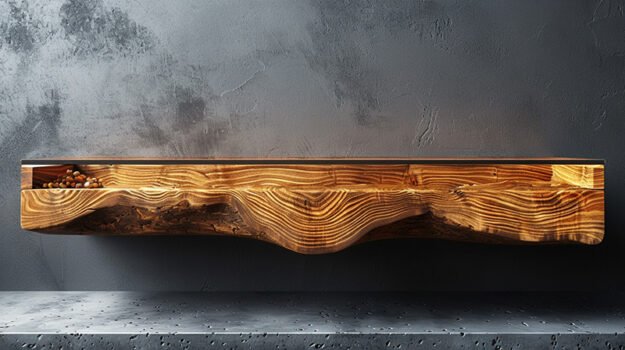 Stunning Wood Shelf: Elevate Your Space with Elegance