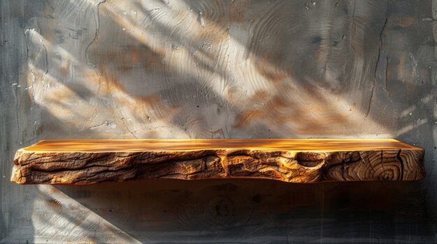 Exquisite Wood Shelf for Transformative Spaces