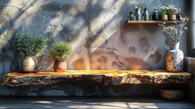 Enchanting Wood Shelf: Elevate Your Space with Timeless Elegance