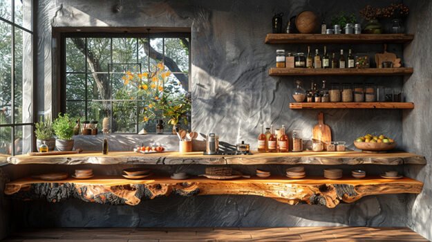 Elegant Wood Shelf for Timeless Style