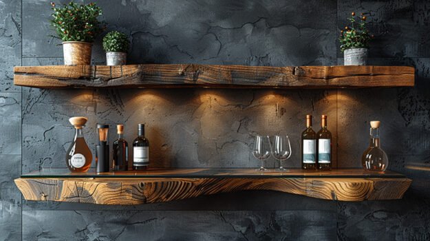 Exquisite Wood Shelf for Your Stylish Home