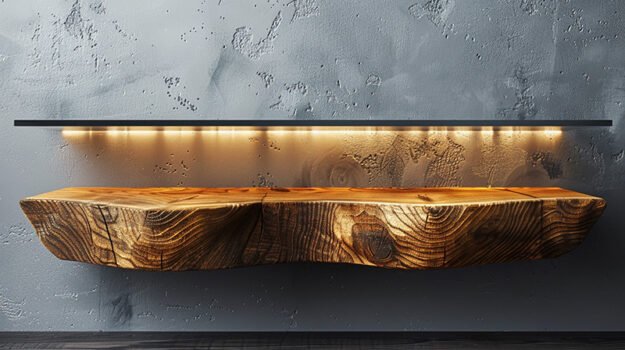 Exquisite Wood Shelf for Timeless Elegance