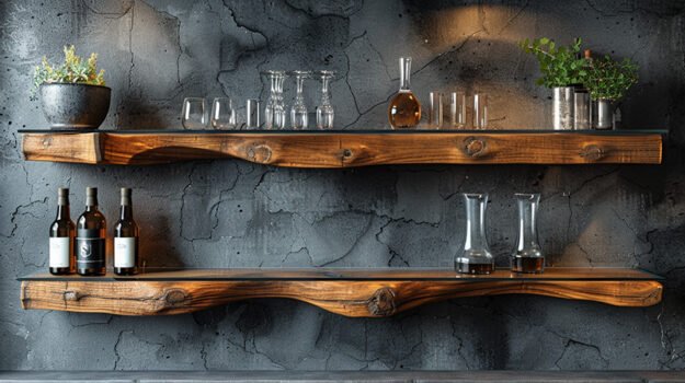 Elegant Wood Shelf for Timeless Spaces
