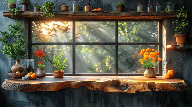 Captivating Wood Shelf for Your Home Décor