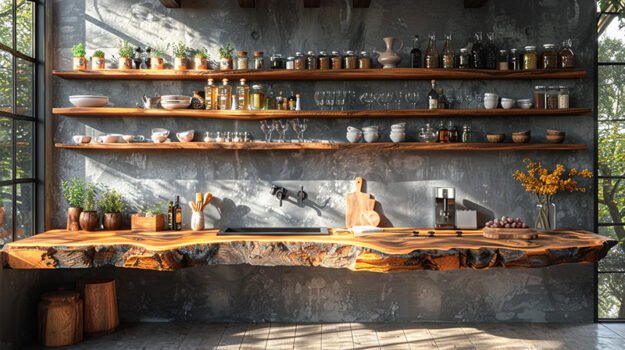 Exquisite Wood Shelf for the Modern Home