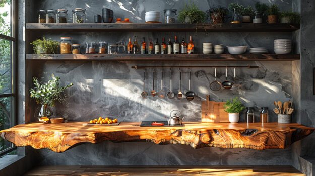 Exquisite Wood Shelf: Elevate Your Space with Timeless Craftsmanship