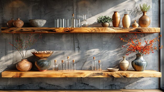 Exquisite Wood Shelf: A Statement of Style and Functionality