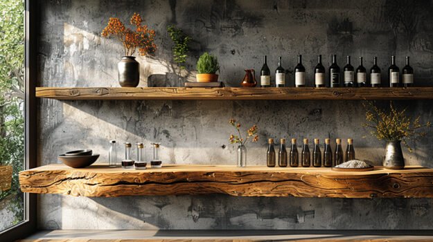 Exquisite Wood Shelf: Elevate Your Space