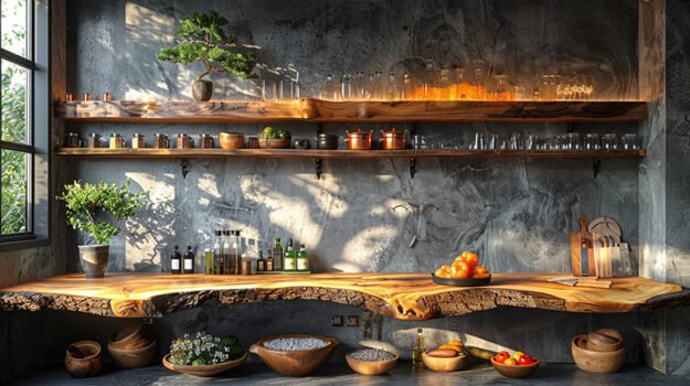 Captivating Wood Shelf That Transforms Your Space
