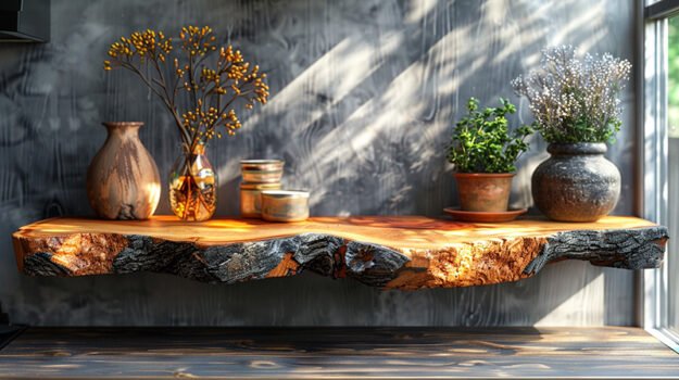 Elegant Wood Shelf: A Perfect Addition to Your Home