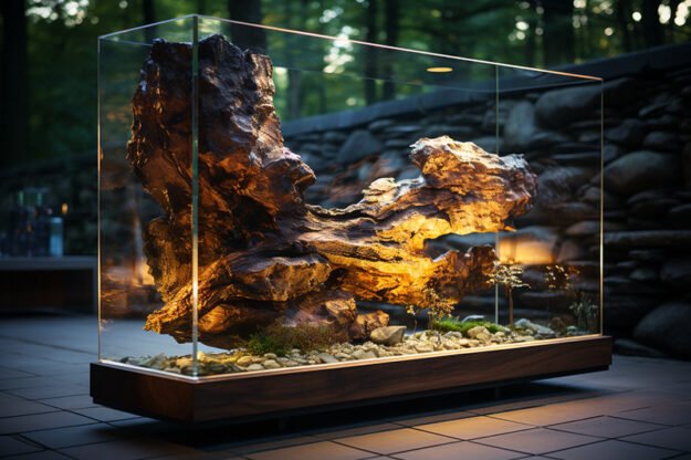 Exquisite Wood Sculpture: Elevate Your Space Today