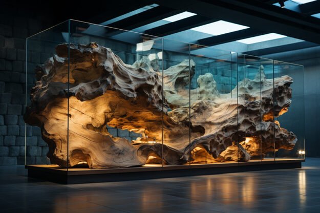 Exquisite Wood Sculpture: The Perfect Addition to Your Home