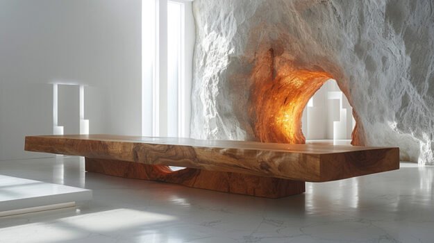 Exquisite Wood Sculpture for Timeless Elegance
