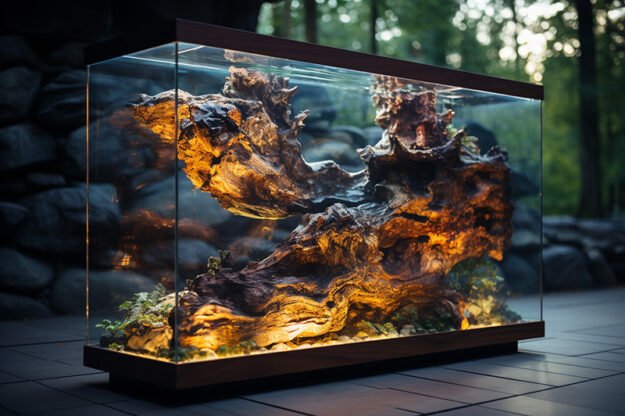 Exquisite Wood Sculpture: A Masterpiece for Your Space