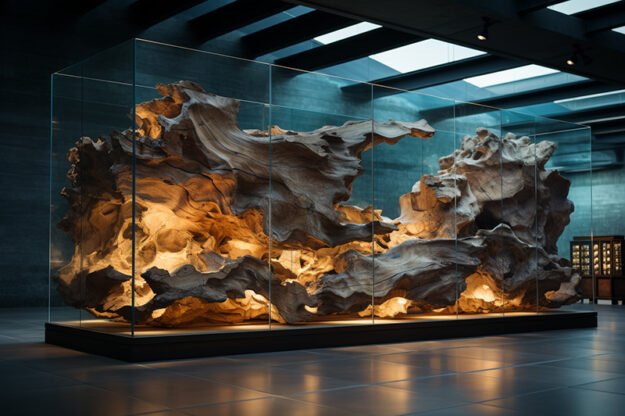 Captivating Wood Sculpture That Transforms Spaces