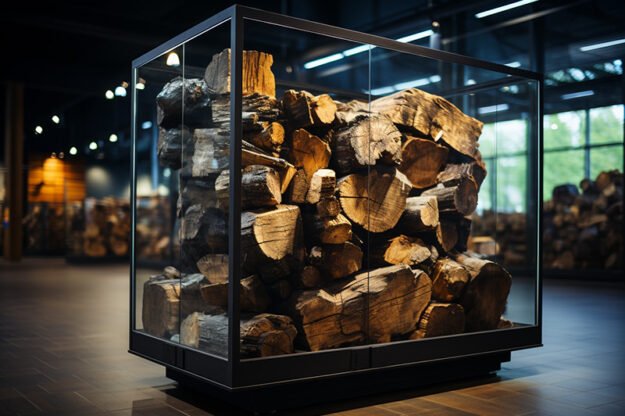 Exquisite Wood Sculpture: Elevate Your Space with Timeless Elegance
