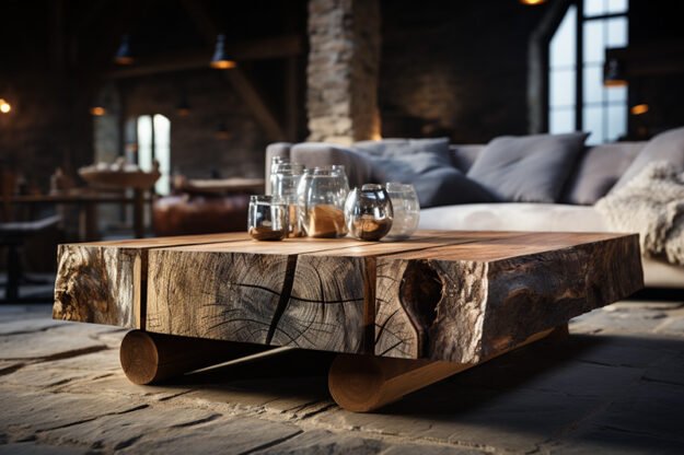 Captivating Wood Coffee Table That Transforms Your Living Space