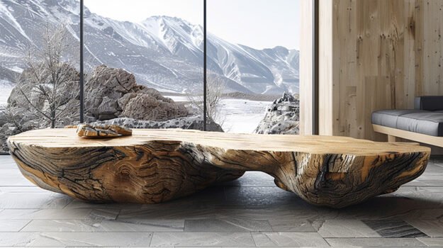Exquisite Wood Coffee Table: Elevate Your Living Space with Timeless Elegance