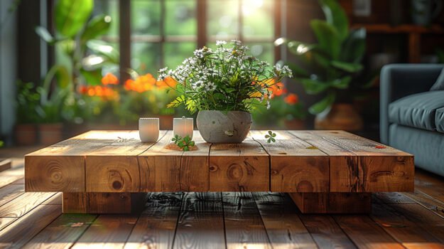 Exquisite Wood Coffee Table to Elevate Your Space