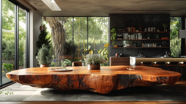 Exquisite Wood Coffee Table: A Touch of Nature in Your Home