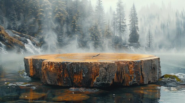 Exquisite Wood Coffee Table: Nature’s Art for Your Living Space