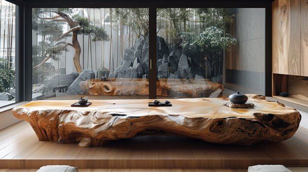 Exquisite Wood Coffee Table: A Statement Piece for Your Home