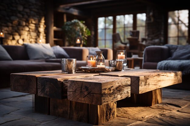 Stunning Wood Coffee Table: Transform Your Living Space!