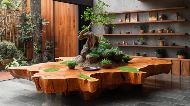 Exquisite Wood Coffee Table Elevating Your Space