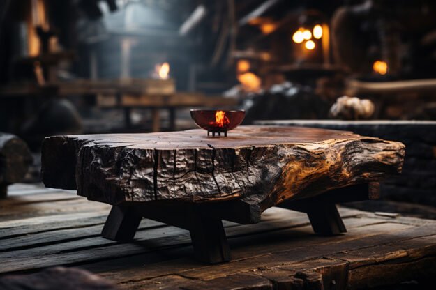 Exquisite Wood Coffee Table: A Timeless Centerpiece for Your Living Space