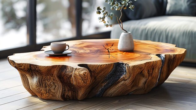 Elevate Your Space with a Stunning Wood Coffee Table