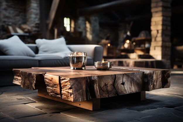 Stunning Wood Coffee Table That Transforms Any Space