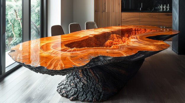 Exquisite Wood Coffee Table for Timeless Elegance
