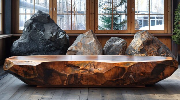 Exquisite Wood Coffee Table: A Statement Piece for Your Home