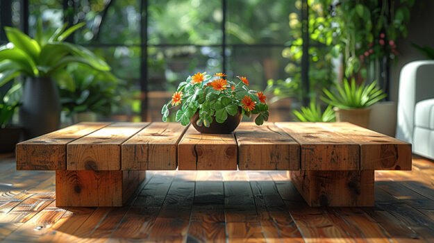 Elegant Wood Coffee Table to Transform Your Living Space