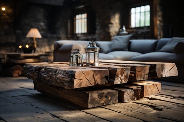Elegant Wood Coffee Table That Elevates Your Living Space