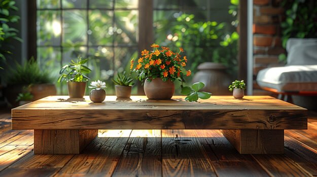 Elegant Wood Coffee Table That Transforms Spaces