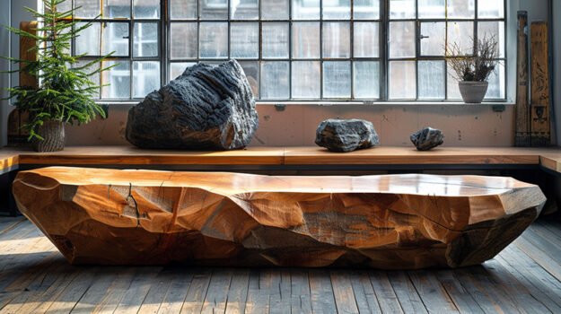 Exquisite Wood Coffee Table: A Statement Piece for Your Home