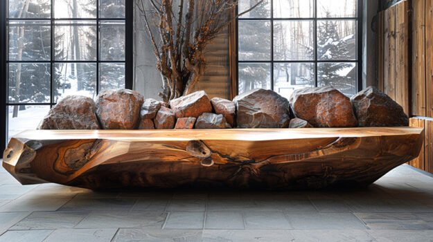 Exquisite Wood Coffee Table: Elevate Your Living Space
