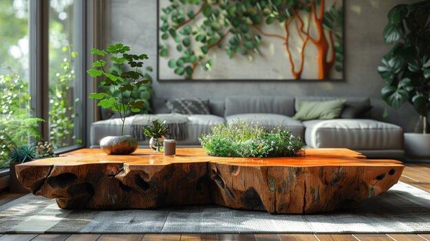Elegant Wood Coffee Table for Timeless Living Spaces