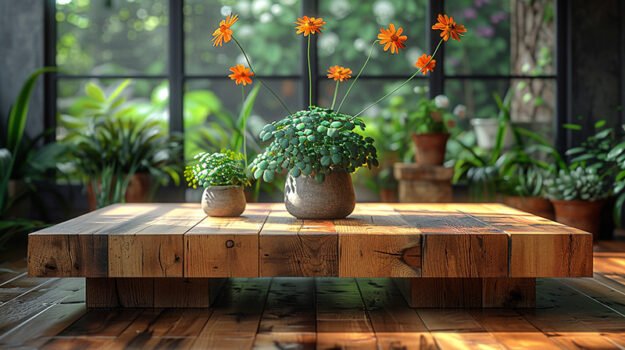 Elegant Wood Coffee Table for Timeless Living