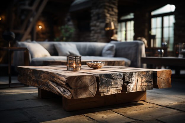 Timeless Elegance: Wood Coffee Table